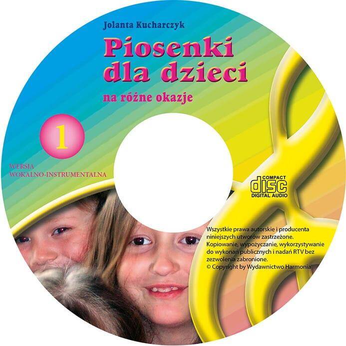 Piosenki dla dzieci na różne okazje (CD)