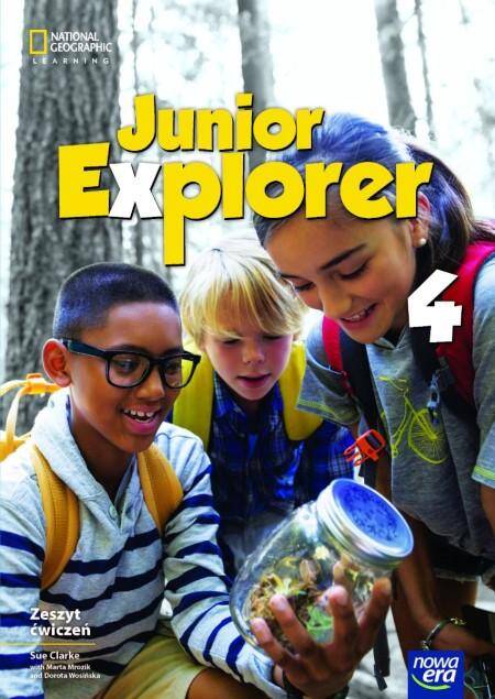 Junior Explorer NEON 4. Zeszyt ćwiczeń do języka angielskiego dla klasy czwartej szkoły podstawowej edycja 2023-2025