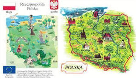 Mapa Polski w obrazkach 1:750 000