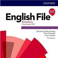 English File Fourth Edition Elementary Class Audio CDs (5)