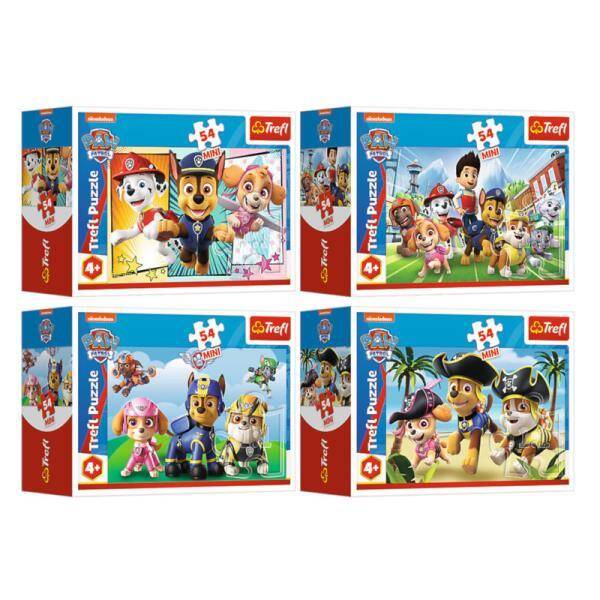 Puzzle 54el Mini Bądź jak Psi Patrol. Paw Patrol 54200 Trefl