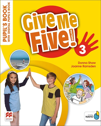 Give Me Five! 3 Książka ucznia + kod dostępu do Cyfrowej Książki ucznia w Student App + aplikacja NAVIO (wyd. 2023)
