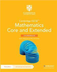 Cambridge IGCSE Mathematics Core and Extended Coursebook with Cambridge Online Mathematics (2 Years)