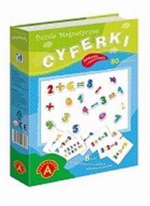 Puzzle magnetyczne - cyferki