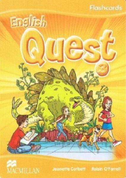 English Quest 3 Flashcards, karty obrazkowe Szkoła podstawowa.