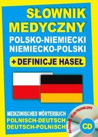 Słownik medyczny polsko-niemiecki, niemiecko-polski + definicje haseł (oprawa twarda)