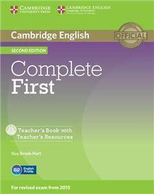 Complete First 2ed Teacher's Book with Teacher's Resources