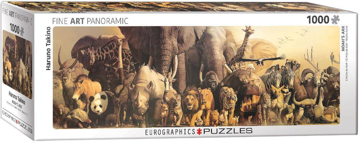 Puzzle 1000 panoramic Noah's Ark by Haruo Takino 6010-4654