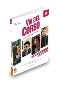 Via del Corso A2 Wydanie dla nauczyciela: podręcznik+ćwiczenia+ 2 CD+DVD video