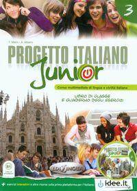 Progetto Italiano Junior 3 podręcznik z ćwiczeniami i płytą CD
