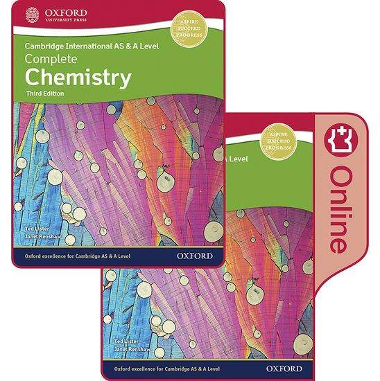 Complete Chemistry for Cambridge International AS & A Level: Print & Enhanced Online Student Book Pack (Third Edition)