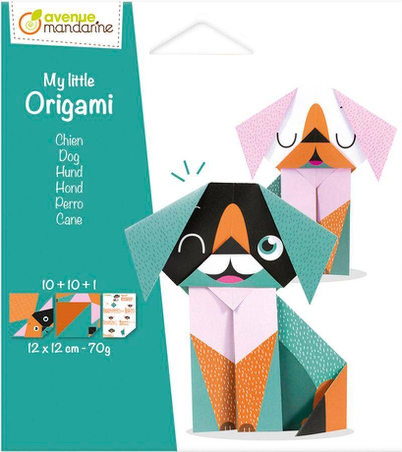 Papier origami 12x12 cm Pies 20 arkuszy