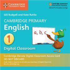 Cambridge Primary English Stage 1 Cambridge Elevate Digital Classroom Access Card (1 Year)