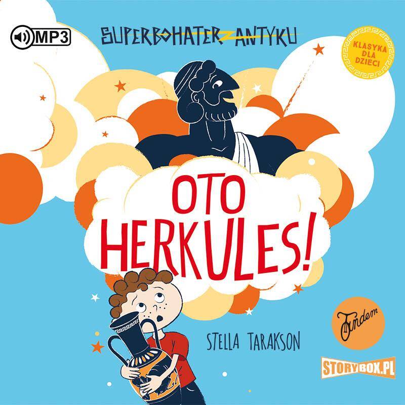 CD MP3 Oto Herkules! Superbohater z antyku. Tom 1