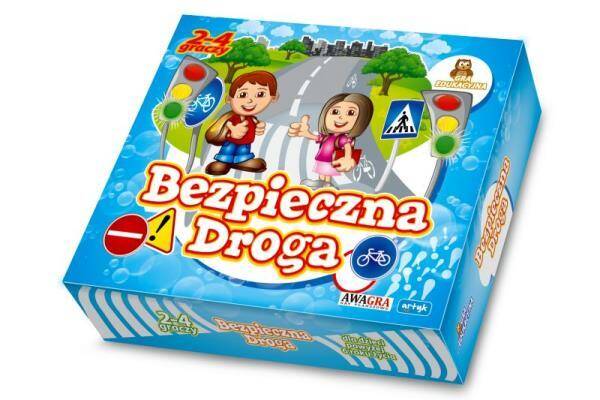 PROMO Bezpieczna droga gra edukacyjna 804037 Artyk