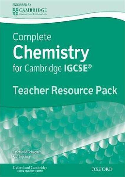 Complete Chemistry for Cambridge IGCSE Teacher’s Resource Kit