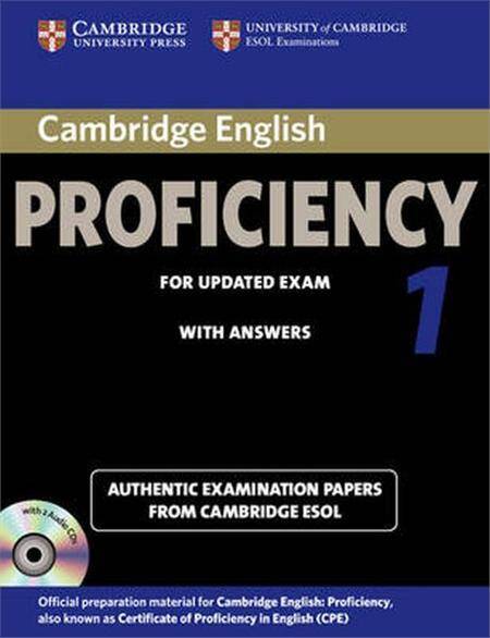 Cambridge CPE English Proficiency 1 for updated exam Self-study Pack SB+key+CDs(2)