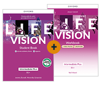 ZESTAW Life Vision Intermediate Plus. Zeszyt ćwiczeń + Life Vision Intermediate Plus. Podręcznik