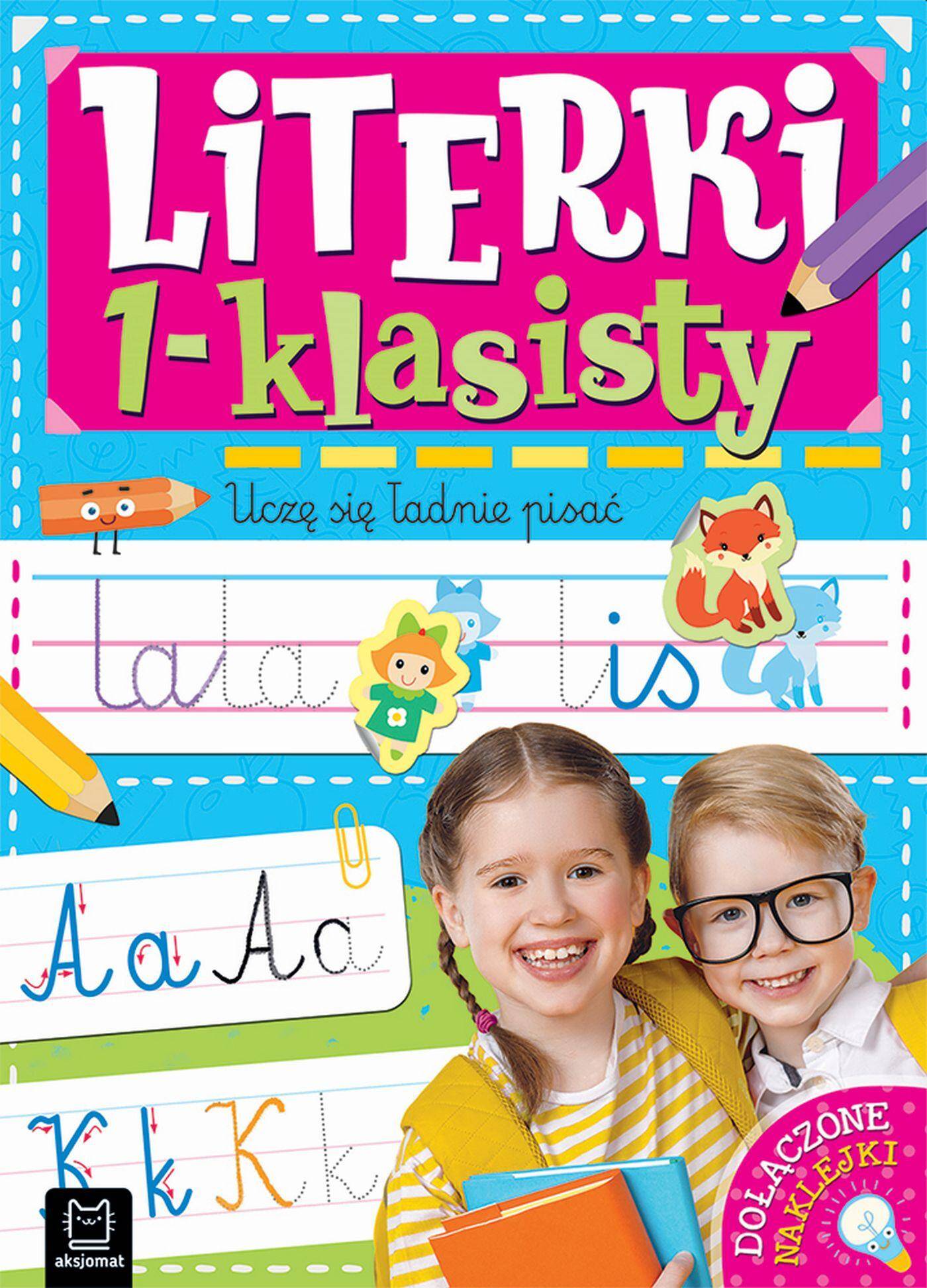 Literki 1-klasisty. Uczę się ładnie pisać