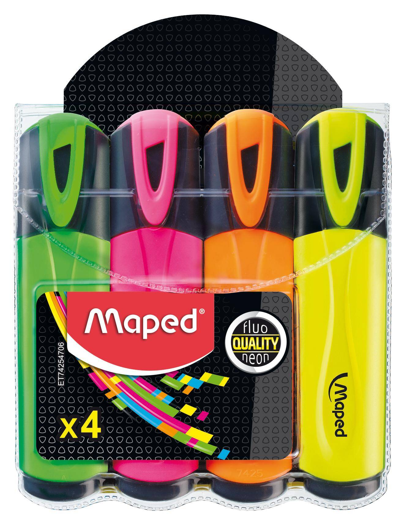Zakreślacz Maped Fluo Peps 4 kolory