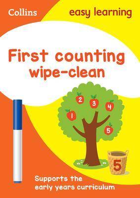 First Counting Age 3-5 Wipe Clean Activity Book : Ideal for Home Learning