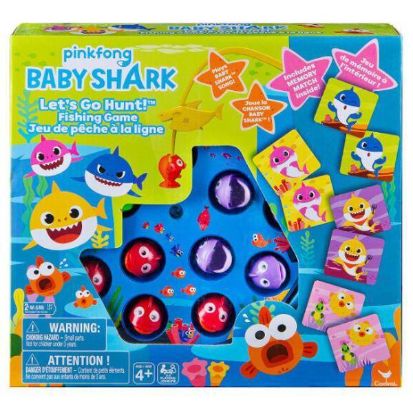 Baby Shark Łowienie rybek gra 6054916 p6 Spin Master