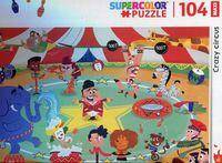 Puzzle Supercolor 104 Maxi Crazy circus