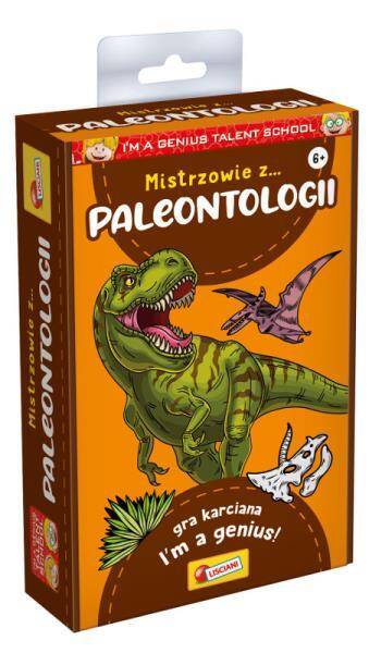 I'm a Genius Talent School Mistrzowie z paleontologii - edukacyjna gra karciana PL92468
