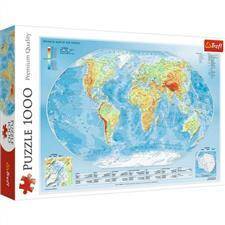 Puzzle 1000 Mapa Fizyczna Świata