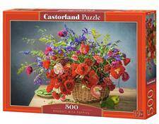 Puzzle 500 Bouquet with Poppies