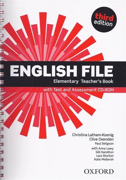 English File Third Edition Elementary Teacher's Book with Test&Assessment CD-ROM