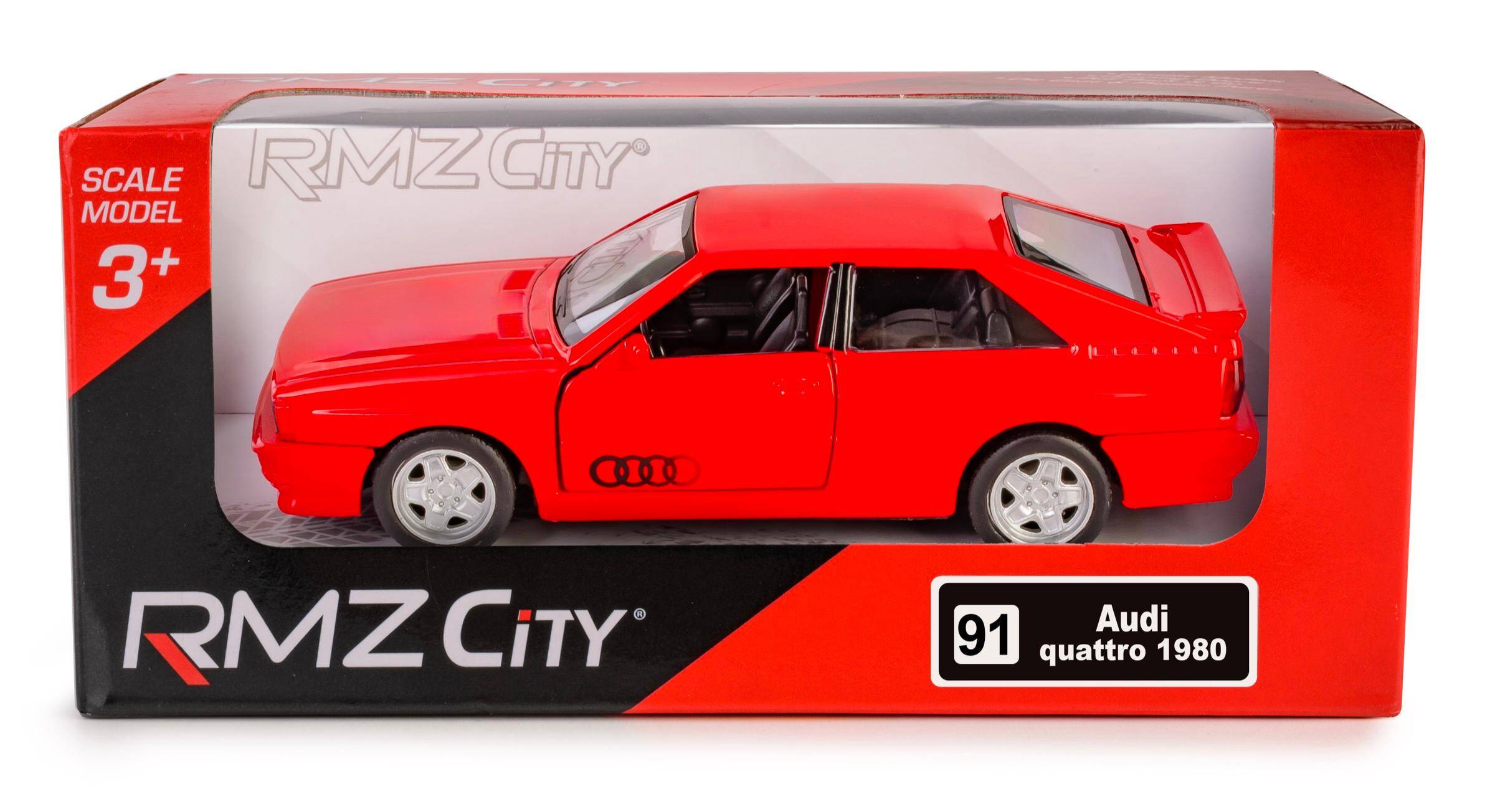 DAFFI RMZ 5 Audi Quattro Coupe (1980-1991)/czerwony