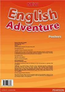 New English Adventure 3 Zestaw plakatów