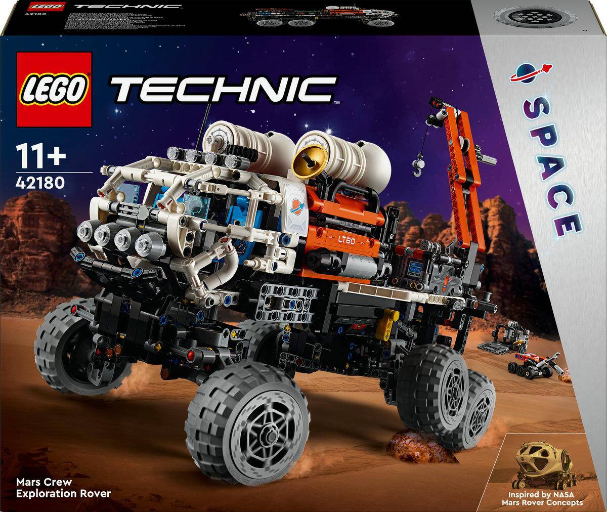 LEGO 42180 Technic Łazik eksploracji Marsa (1599 elementów)