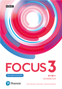 Focus Second Edition 3 Workbook +  Kompendium maturalne + kod Online Practice
