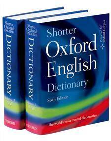 Shorter Oxford English Dictionary 6E 2007