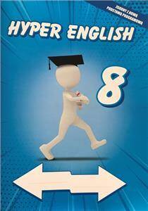 HYPER ENGLISH klasa 8 - ćwiczenie edukacyjne z naklejkami Zeszyt idealny do zdalnego nauczania
