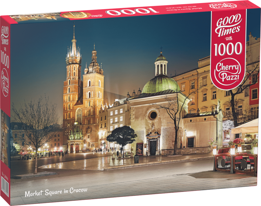 Puzzle 1000 Cherry Pazzi Market Square in Cracow 30004