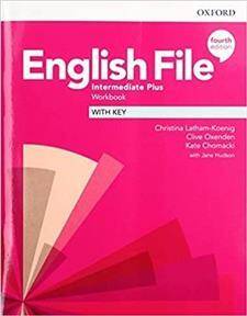 English File Fourth Edition Intermediate Plus Workbook with Key (ćwiczenia z kluczem 4E, 4th ed. czwarta edycja) (Zdjęcie 1)