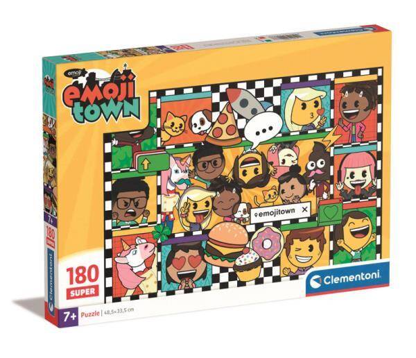 Clementoni Puzzle 180el Emoji Town 29066
