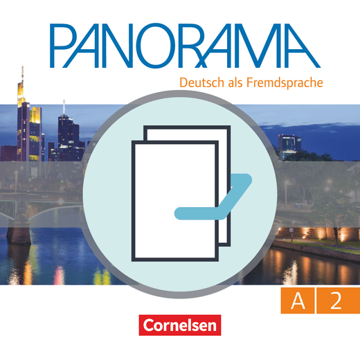 Panorama : Kursbuch und Ubungsbuch DaZ A2 mit Audio-CD