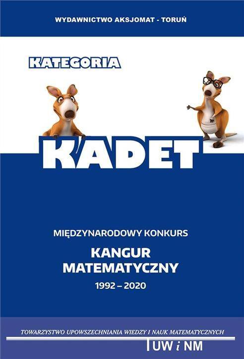 Matematyka z wesołym kangurem Kadet 2020 (Zdjęcie 2)