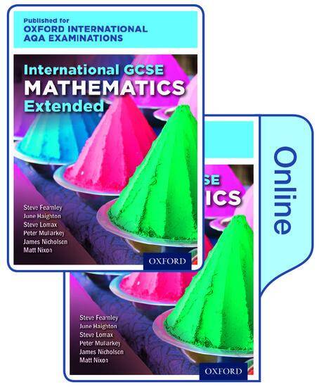International GCSE Mathematics Extended Level for Oxford International AQA Examinations: Print & Online Textbook Pack
