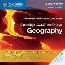 Cambridge IGCSEA and O Level Geography Cambridge Elevate Teacher's Resource Access Card