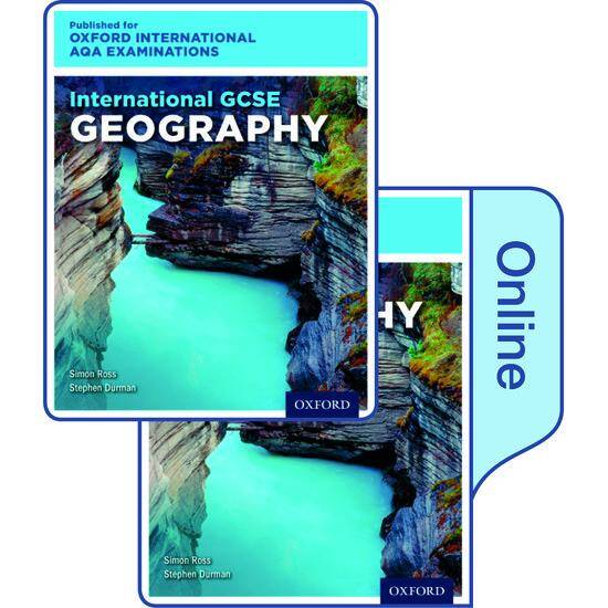 International GCSE Geography for Oxford International AQA Examinations: Print & Online Textbook Pack