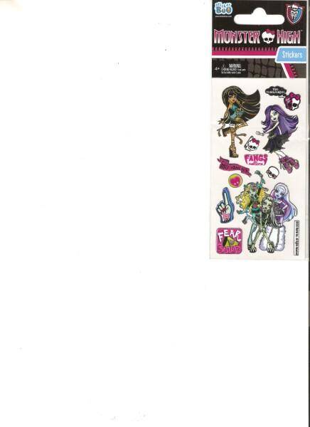 Naklejki Monster High silver 66 x 126 S-BOO