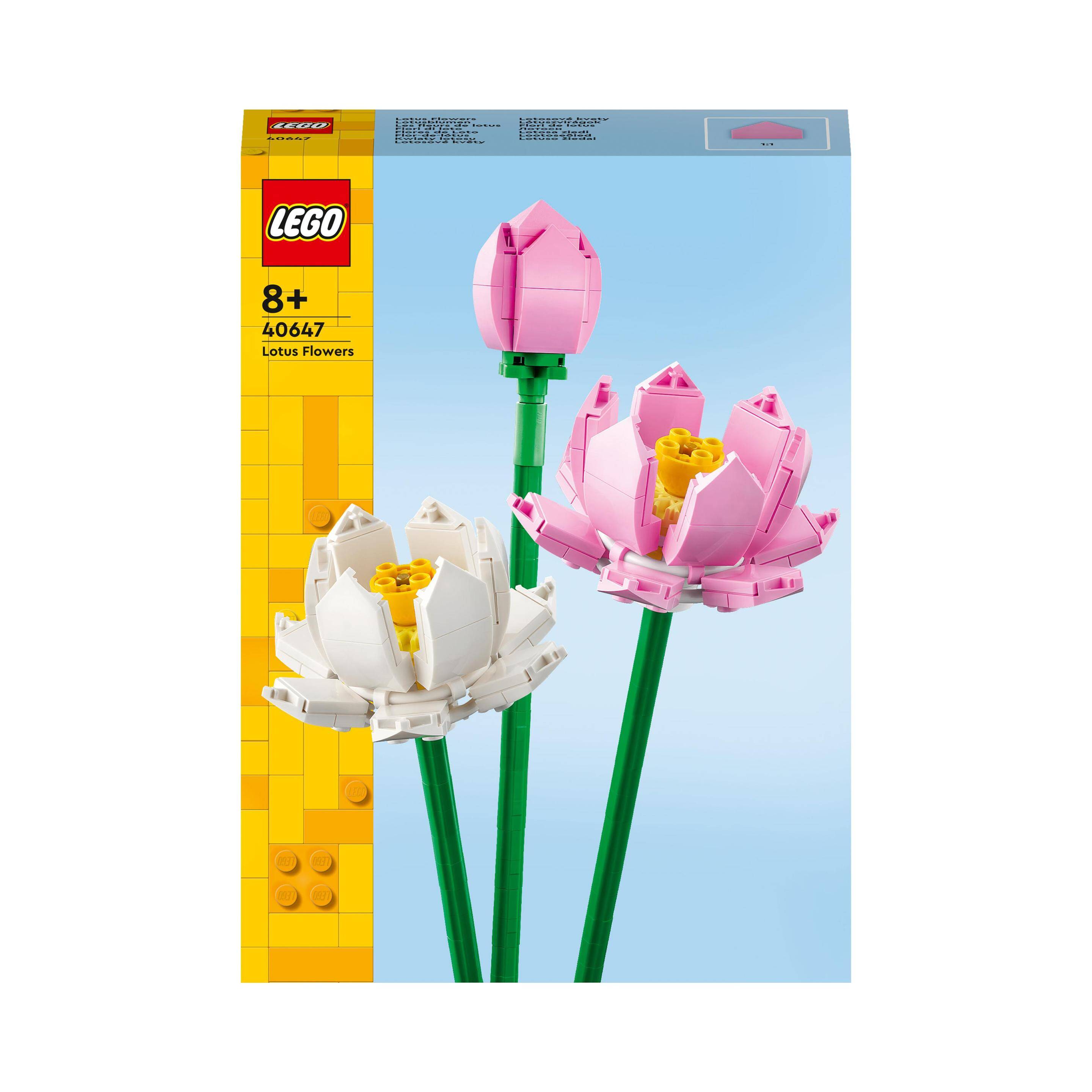 LEGO® 40647 Kwiaty lotosu p4. 220 elementów.