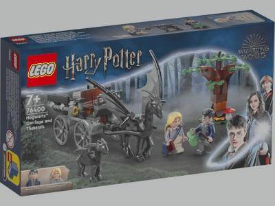 LEGO ®HARRY POTTER Testrale i kareta z Hogwartu 76400 (121 el.) 7+
