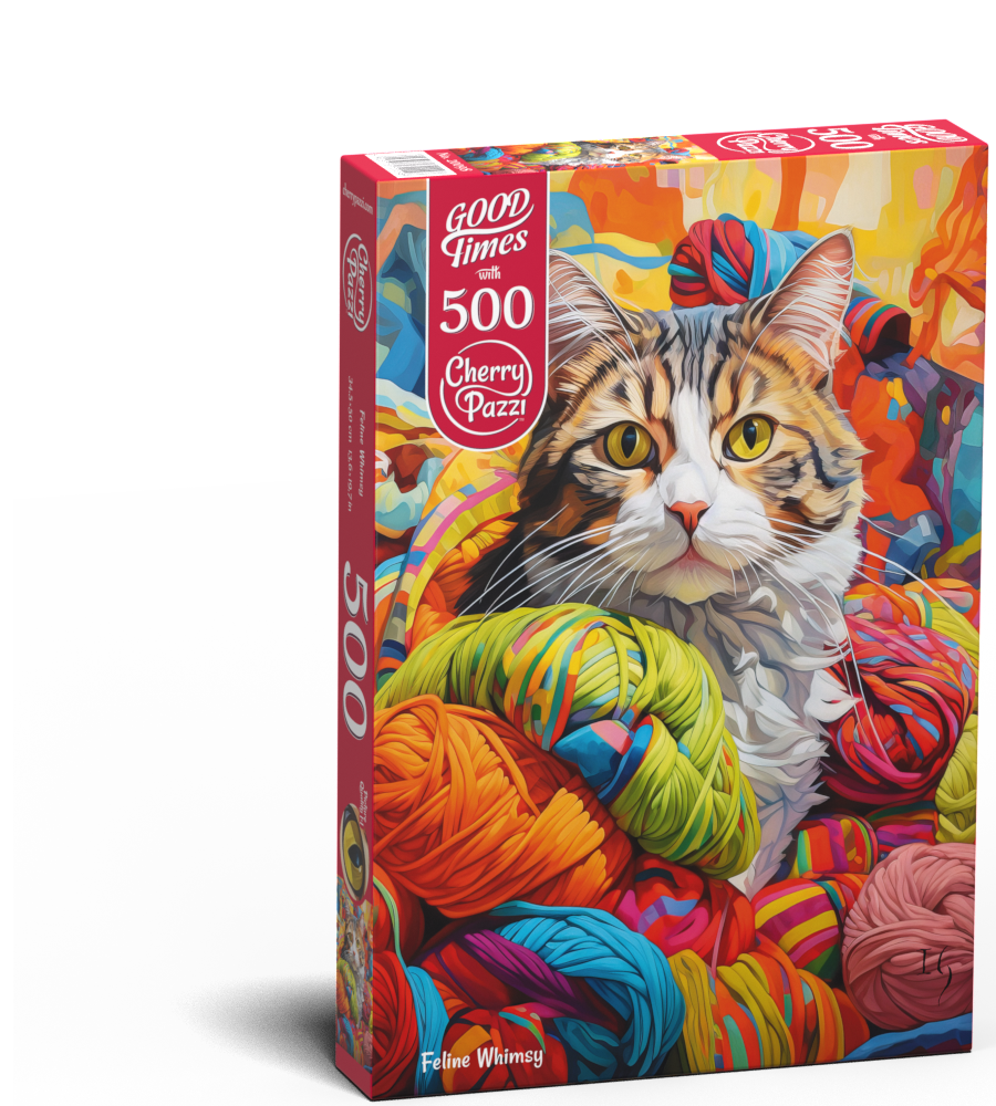 Puzzle 500 CherryPazzi Feline Whimsy 20098