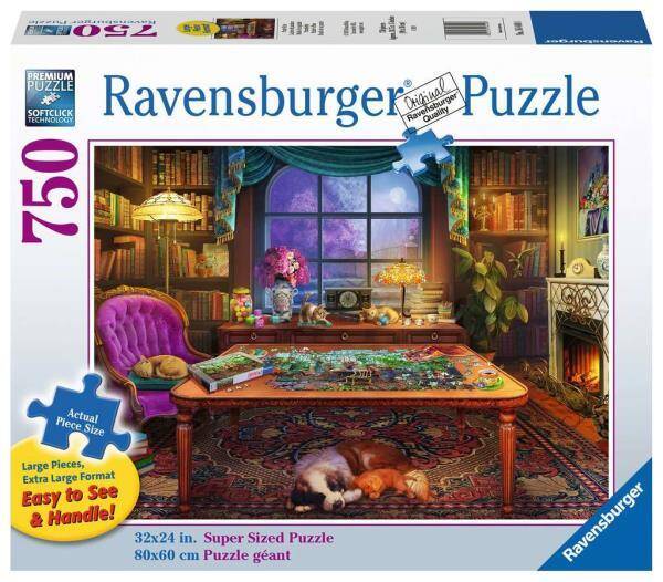 Puzzle 750el 164448 Pokój fana puzzli RAVENSBURGER
